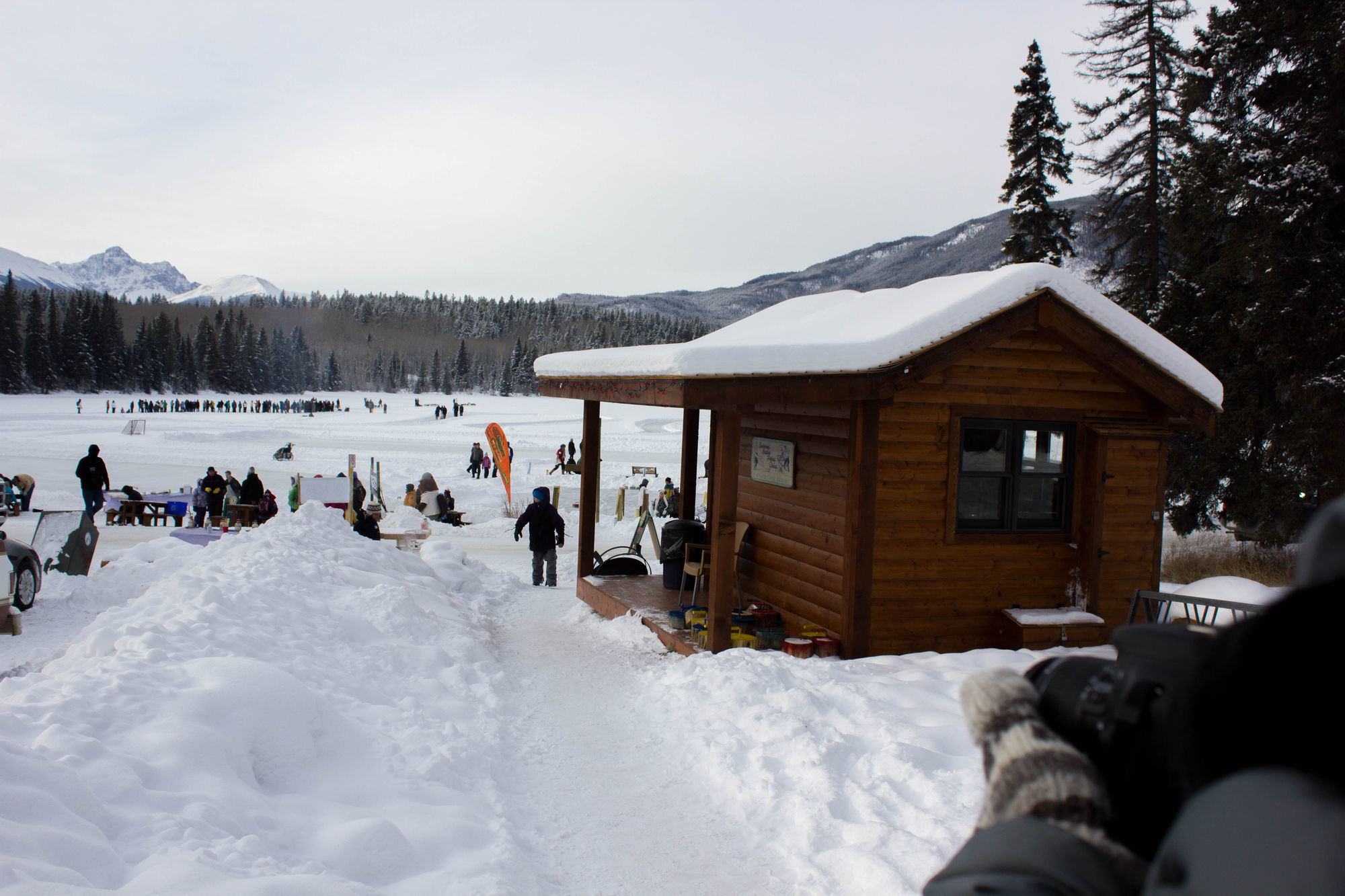 Pyramid Lake Lodge Jasper Esterno foto
